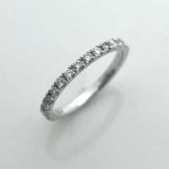 2mm .20 ct. Diamond Wedding Band