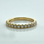 2.5mm .40 Ct 18k Wedding Band