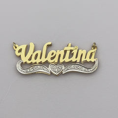 Valentina name plate