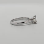 Princess cut engagement ring